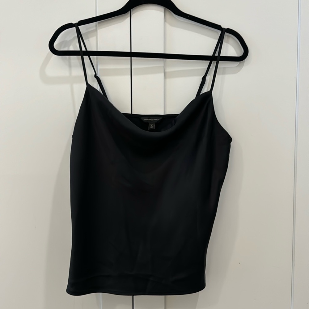 Cowl Neck Silk Cami